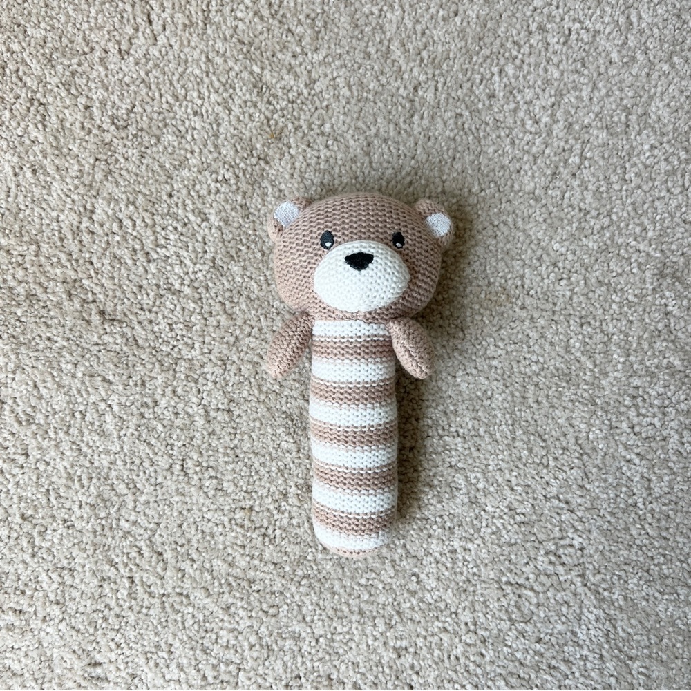 Living Textiles | Bear Rattle